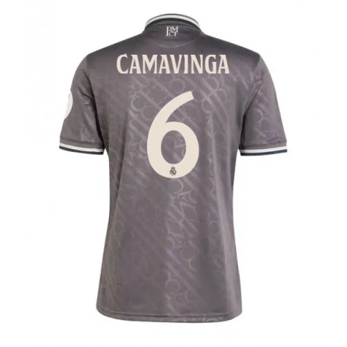 Real Madrid Eduardo Camavinga #6 Rezervni Dres 2024-25 Kratak Rukav